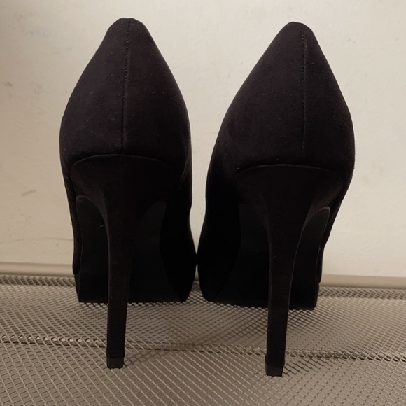 ASOS New Look Wide Fit Suede(faux) Platform Heels - Picture 3 of 5